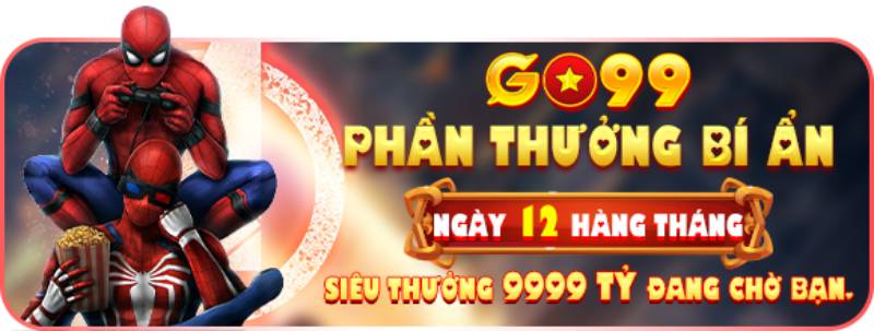 Top Khuyến Mãi Go99 – Cơ Hội Vàng Cho Người Chơi Muốn Bứt Tốc 2 Phần thưởng bí ẩn vào 12 hàng tháng