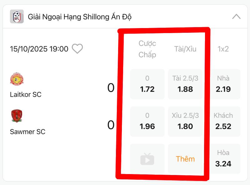 7 Kinh Nghiệm Chơi Kèo Chấp Đồng Banh Chắc Thắng 3 Theo dõi tỉ lệ tài xỉu song song với kèo chấp